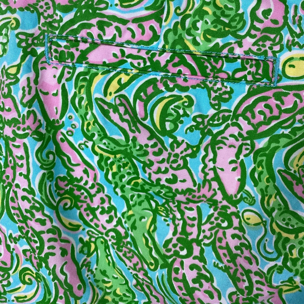Lilly Pulitzer The Callahan Short 2 Chomp Gator - Picture 5 of 8